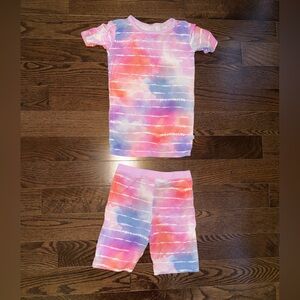 Little Sleepies Tie-Dye Dreams Shorts Pajama Set